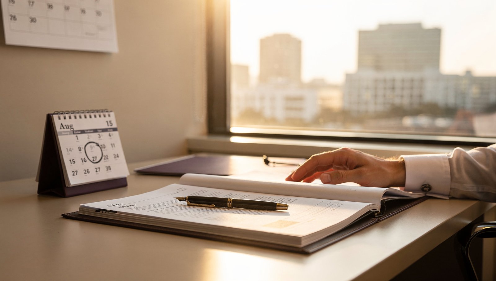 Calendar and claims file showing a California subrogation statute of limitations deadline approaching