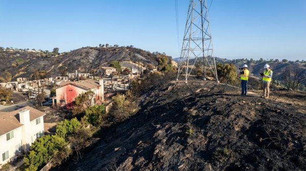 Post-wildfire property subrogation investigation in California near utility infrastructure